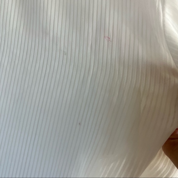 White Sheer top - Picture 5 of 6